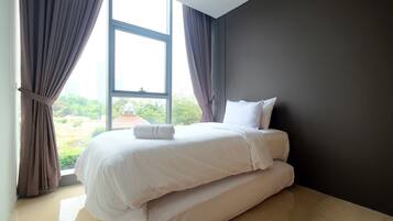 Room | 2 bilik tidur, seterika/papan seterika, Wi-fi percuma, cadar katil