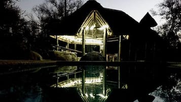 Front of property - evening/night