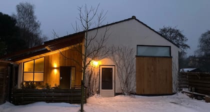 Spacious house & spa near forest, beach and sea and the cozy village of Bergen