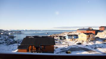 Blick von der Unterkunft