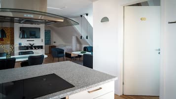 Penthouselejlighed - 2 soveværelser | Privat køkken