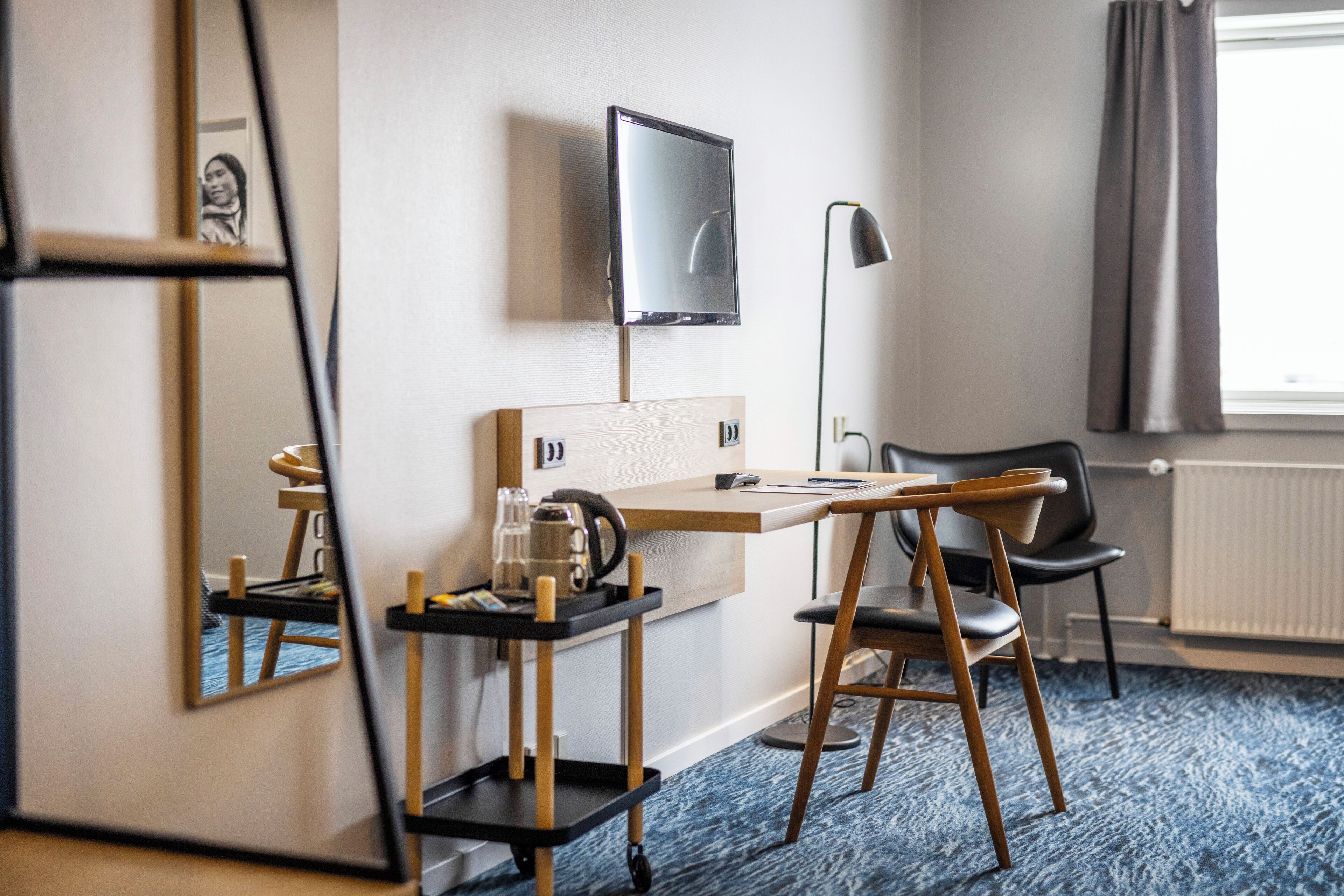 Free WiFi, bed sheets