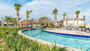 独立别墅, 多张床 (2957 FS - Luxury Oasis: 6BR Villa, Po) | 泳池 | 室外游泳池,恒温泳池