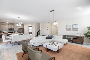 House, Multiple Beds (2957 FS - Luxury Oasis: 6BR Villa, Po) | Living area