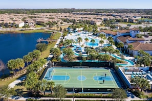 Condo, Multiple Beds (1979 MD - Luxury 5BR, Private Pool, N) | Sport court