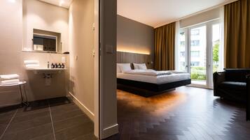 Executive tweepersoonskamer | 1 slaapkamer, een minibar, een kluis op de kamer