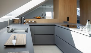 Superior Apartment | Private kitchen - Toploft The Aparthotel (Crailsheim)