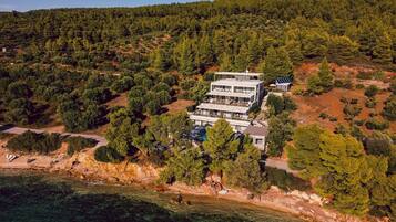 Façade de l’hébergement