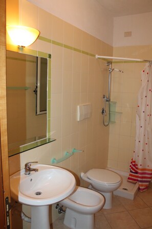 Een douche, een bidet