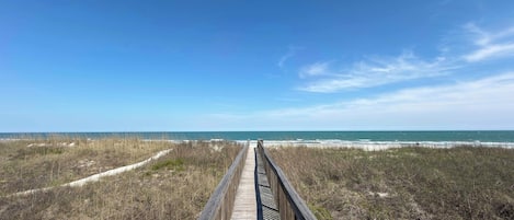 Beach nearby