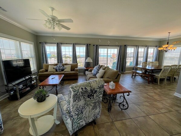 Área de sala de estar