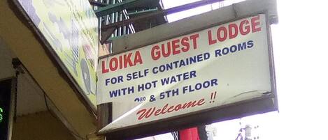 Fachada da propriedade