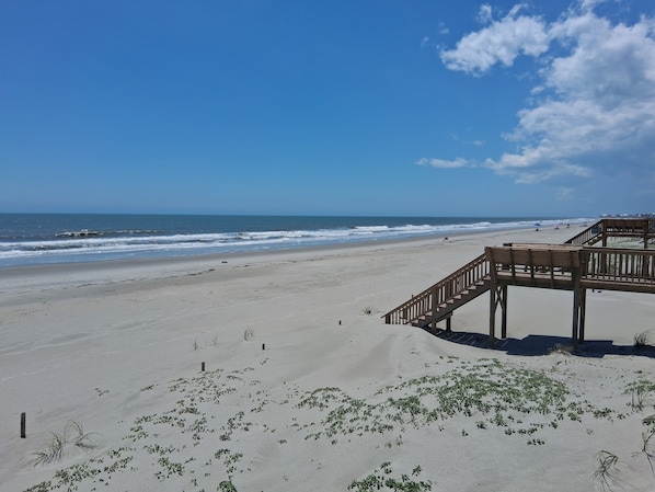 Aan het strand