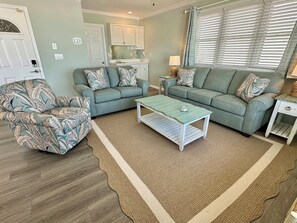 Een televisie en videogames