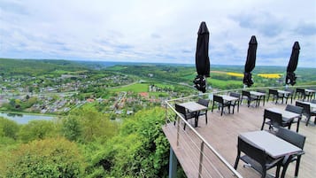 Uitzicht vanuit accommodatie
