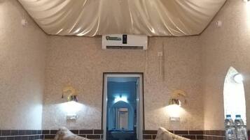 Family Room | Blackout drapes, iron/ironing board, free WiFi