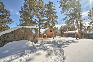 Property grounds - Log Cabin w/ Mountain Views ~ 30 Mi to Pikes Peak! (Florissant)