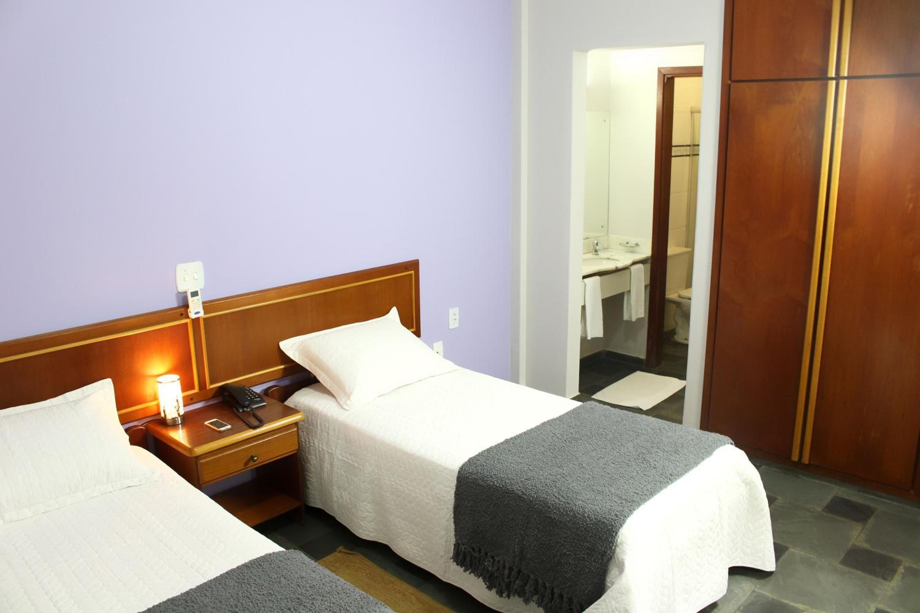 minibar, desk, laptop workspace, soundproofing