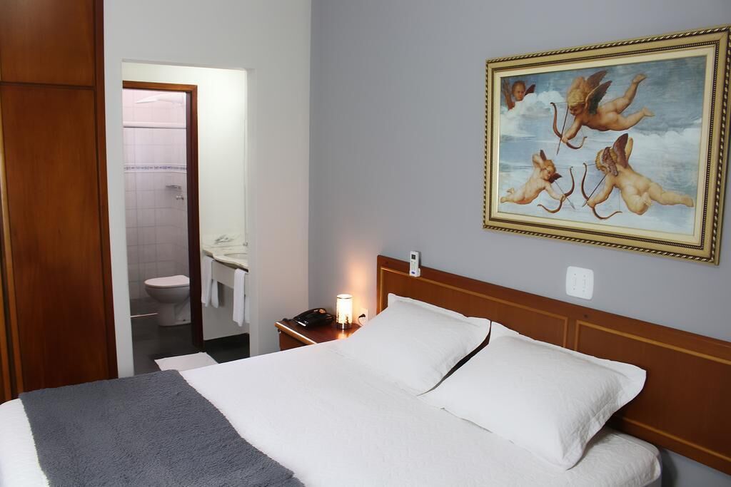 minibar, desk, laptop workspace, soundproofing