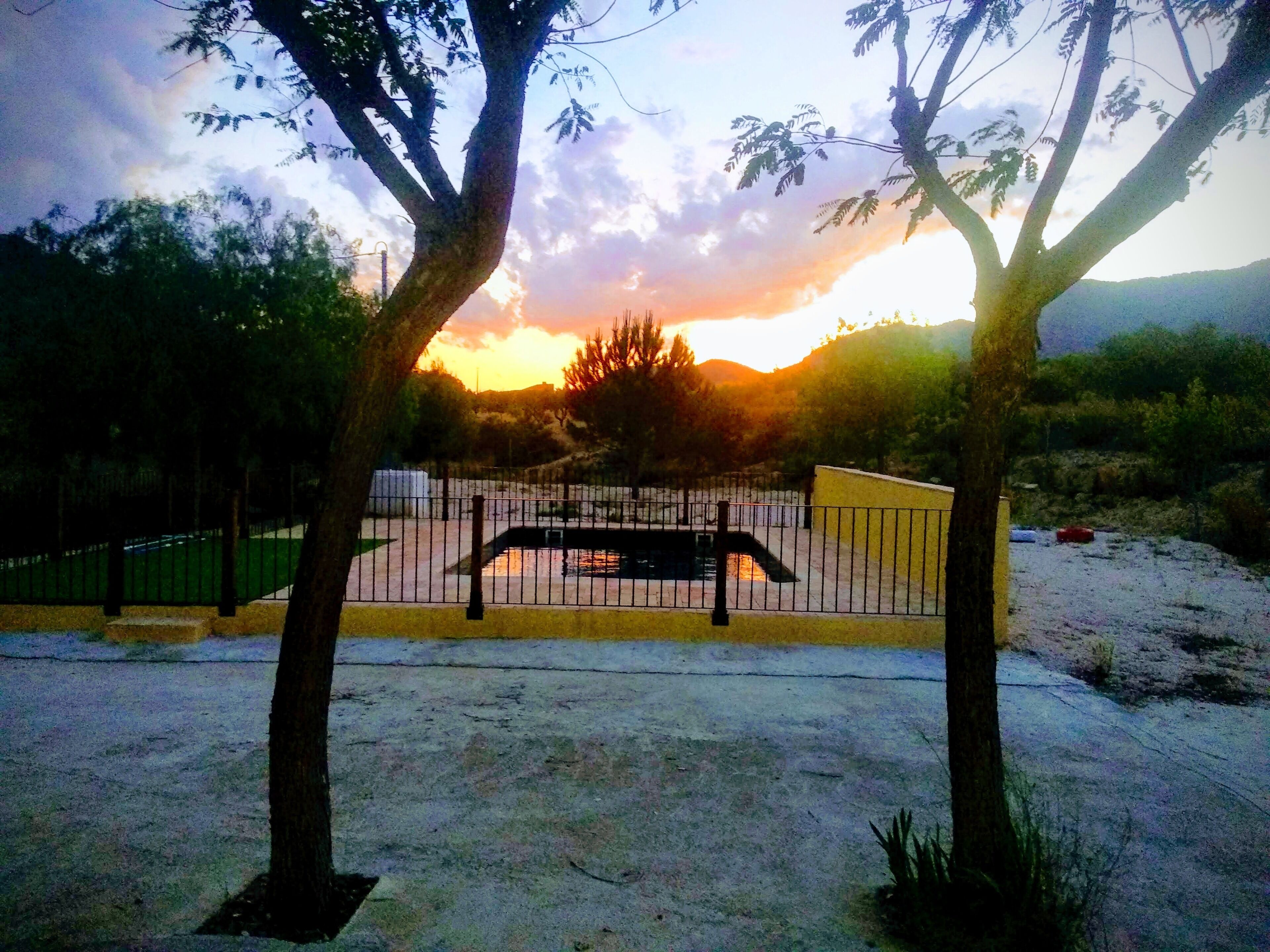 Seasonal outdoor pool