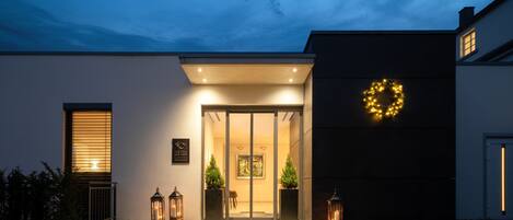 Entrée de l’hébergement