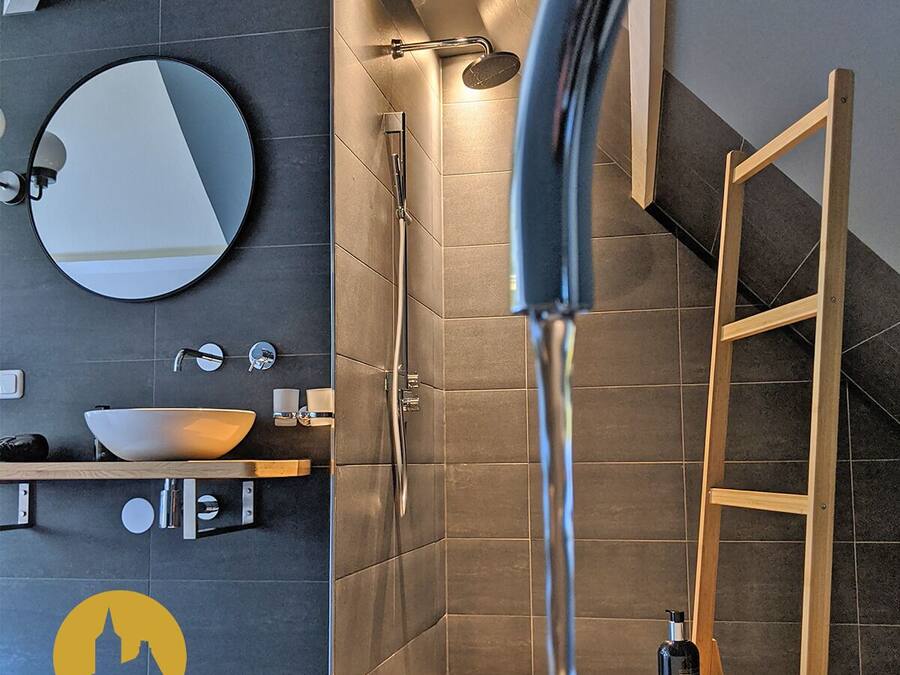Deluxe Double or Twin Room | Bathroom | Separate tub and shower, rainfall showerhead, free toiletries