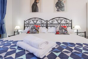 3 soverom, strykejern/-brett, wi-fi (inkludert) og sengetøy