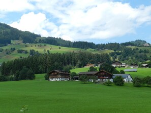 Exterior - Cosy Holiday Apartment Thurn-Ummerstall with Wi-Fi, Fireplace, Garden and Mountain View; Parking Available (Hollersbach)