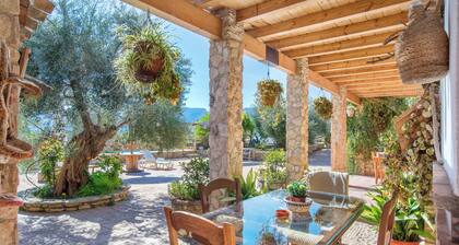 Ferienhaus "Alojamiento Rural La Pila" mit Blick auf die Berge, WLAN