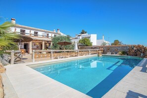 Pool - Holiday Home “Alojamiento Rural La Pila” with Mountain View, Wi-Fi (Ronda)