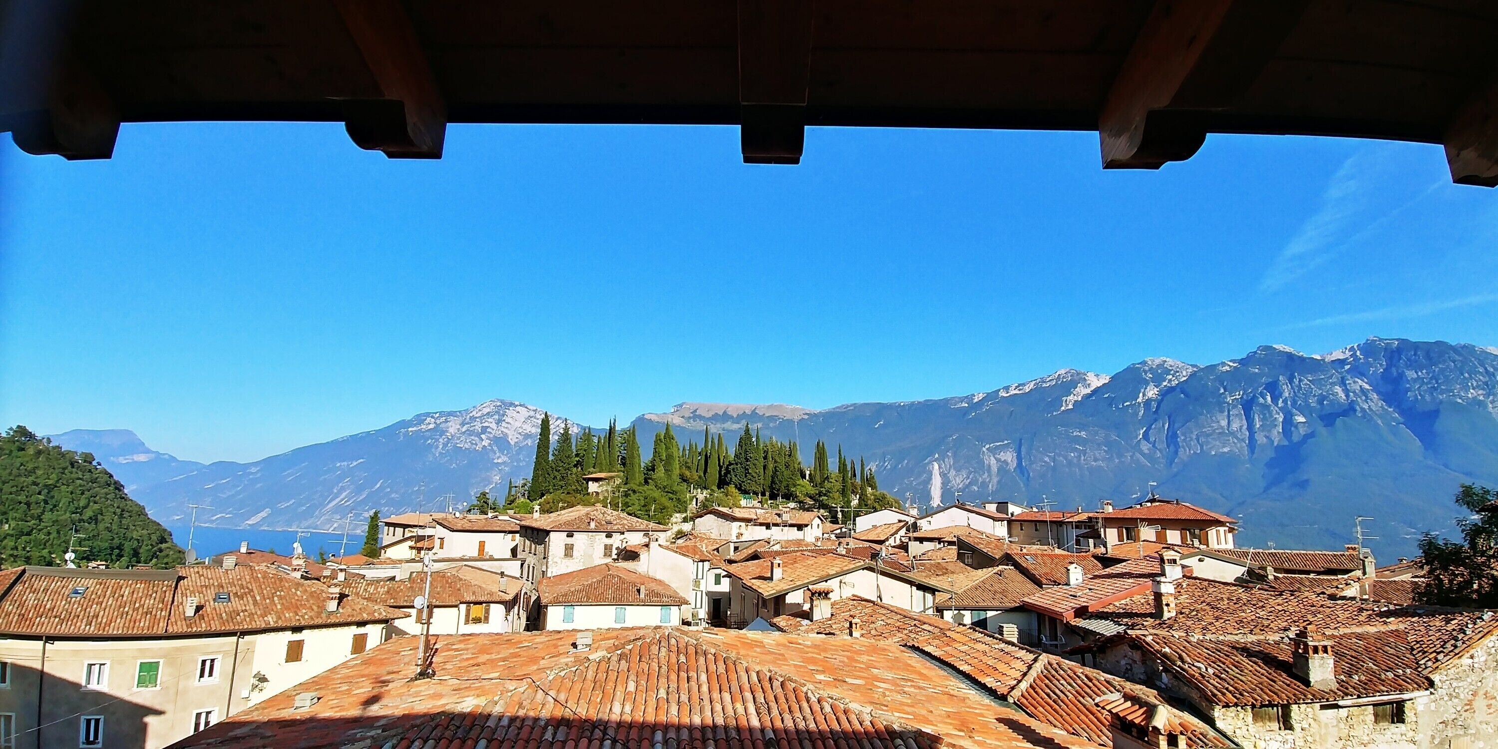 Vista des de l'allotjament
