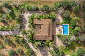 Exterior - Holiday Home "Son Barbudet" with Mountain View, Wi-Fi, Garden, Terraces & Pool (CAMPOS)