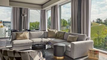 Blick von der Unterkunft