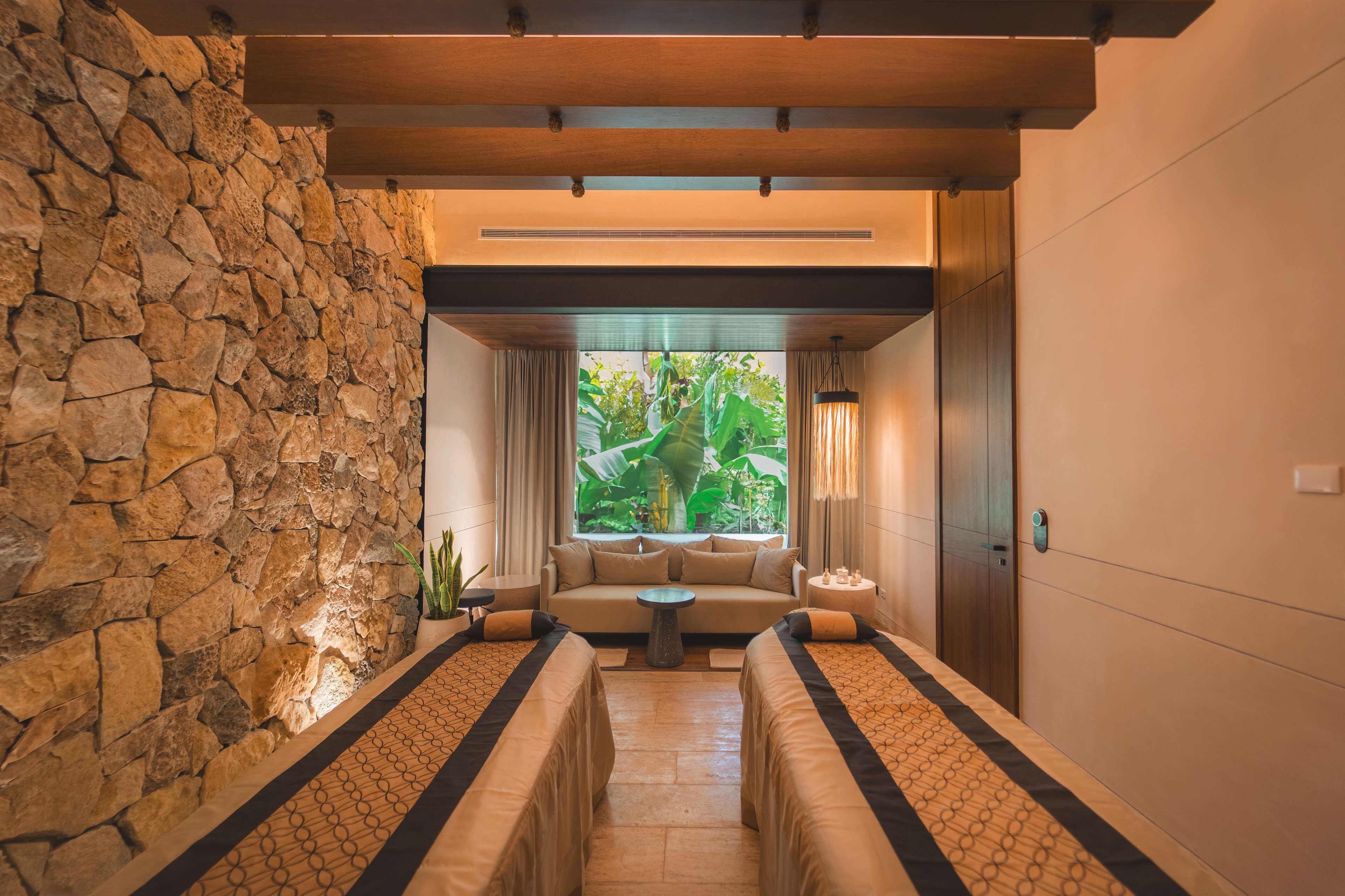 couples treatment room(s), steam room, body treatments, aromatherapy