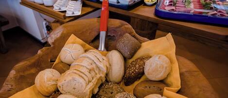 Daily buffet breakfast (EUR 15 per person)