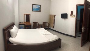 Minibar, desk, blackout curtains, soundproofing