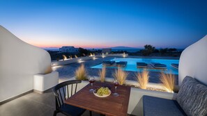 Superior Suite | View from room - Volcanic Arc Suites (Santorini)