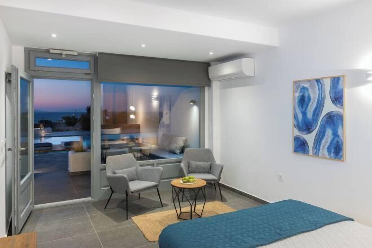 1 quarto, frigobar, cofres nos quartos, quartos à prova de som
