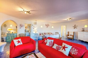 Télévision, cheminée, lecteur de DVD