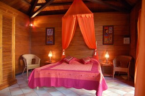 Soundproofing, iron/ironing board, free WiFi, bed sheets - Baobab Et Palmiers (L'Étang-Salé)