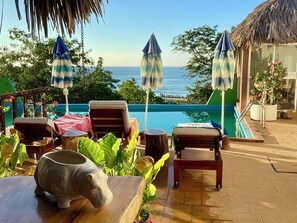Terrace/patio - Namaste Zipolite Suites (San Pedro Pochutla)