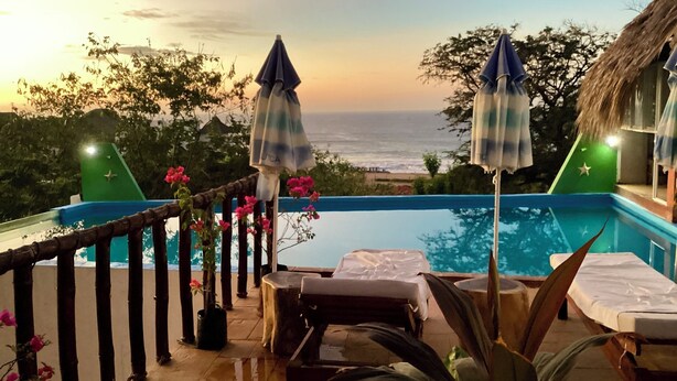 Terrace/patio - Namaste Zipolite Suites (San Pedro Pochutla)