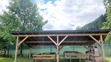 Opções para refeição ao ar livre