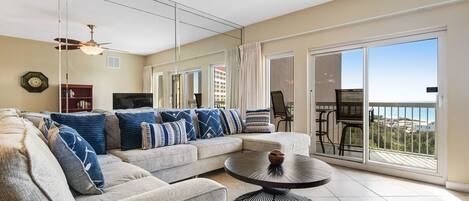 TV, DVD player, stereo