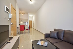 Una televisión LED