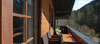 Apartment Enzian with Balcony, Mountain View & Wi-Fi; Parking Available