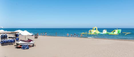 On the beach