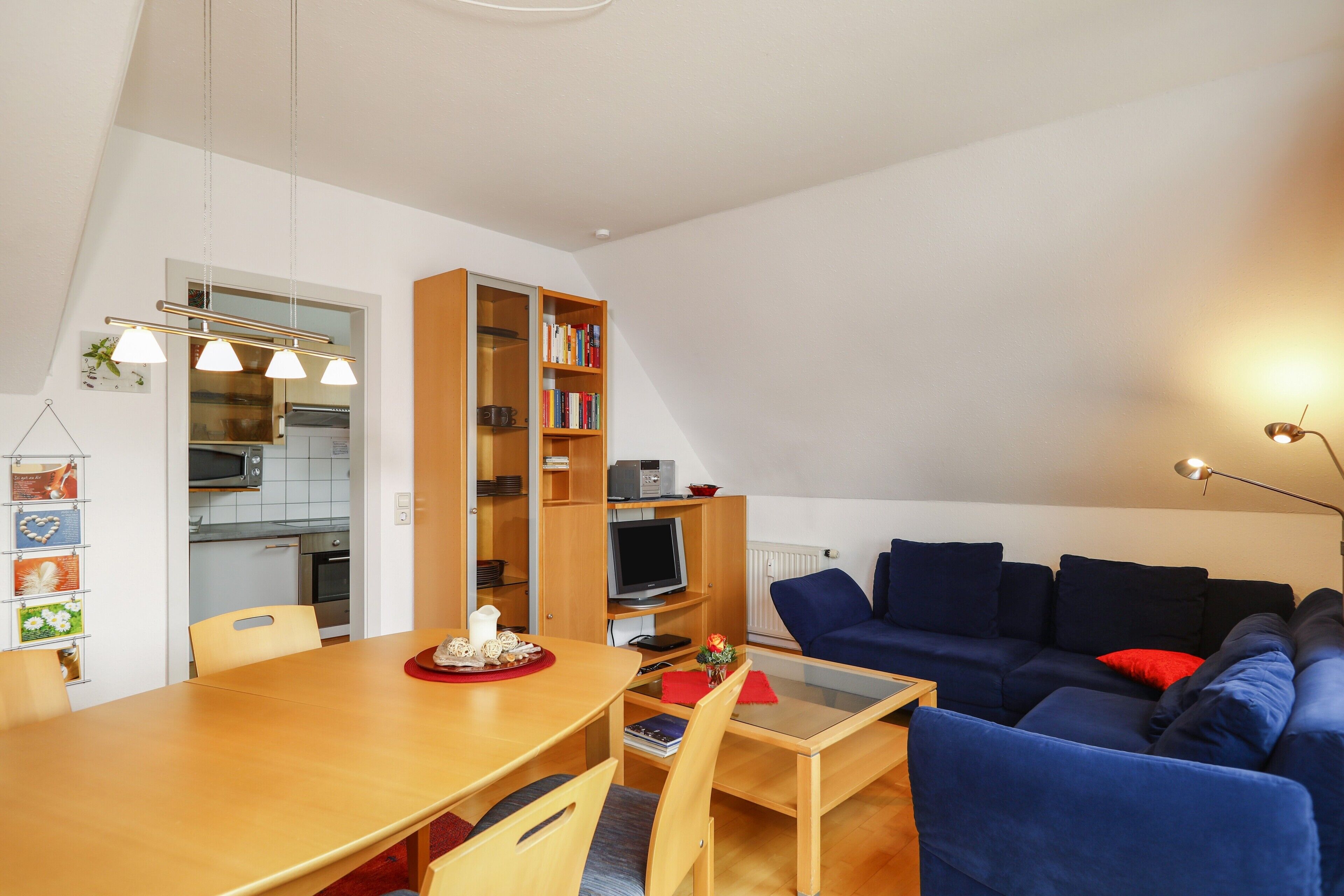 Fernseher, DVD-Player, Stereoanlage