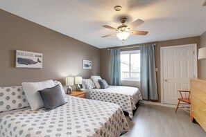 2 slaapkamers, een strijkplank/strijkijzer, gratis wifi