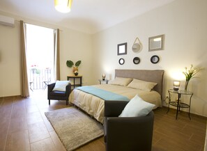 1 bedroom, free cots/infant beds, free WiFi, bed sheets - Casa della Testazza (Syracuse)